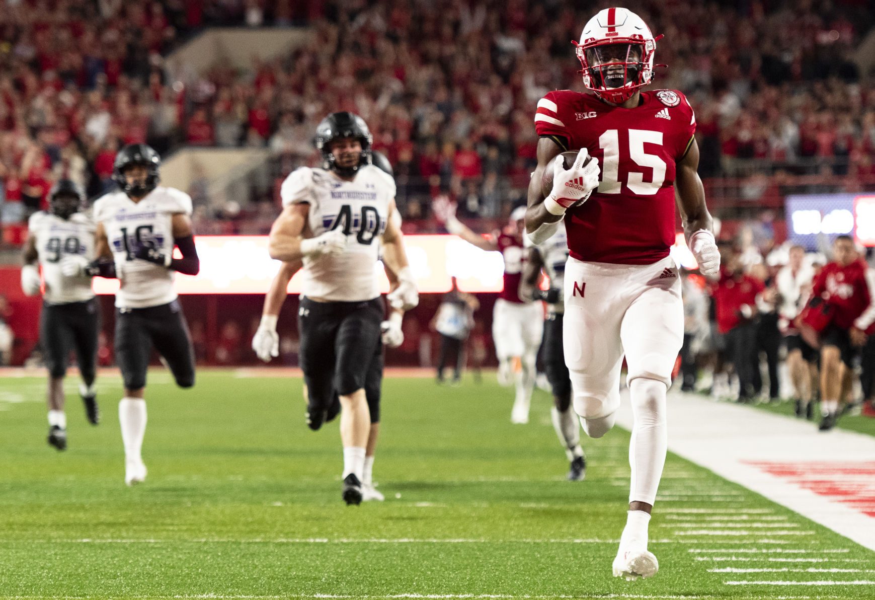 Northwestern vs. Nebraska, 10.2